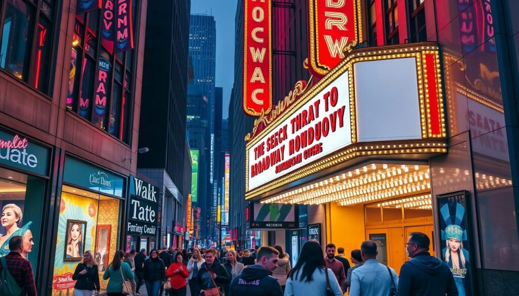 New York City shopping and Broadway shows