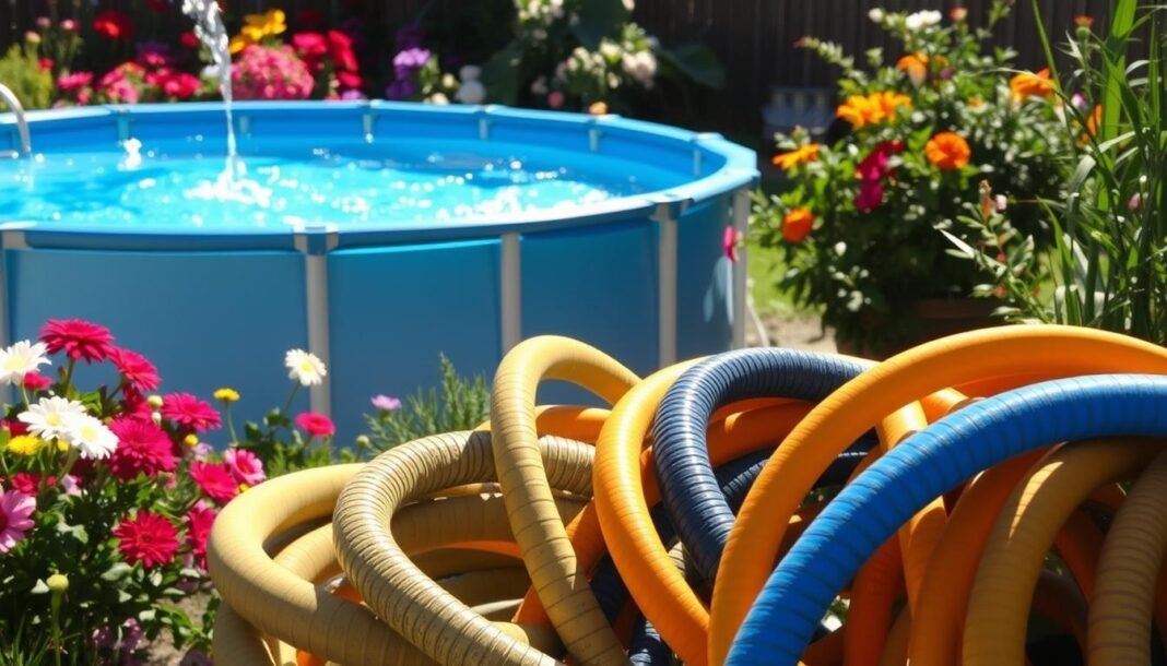 above ground pool hoses