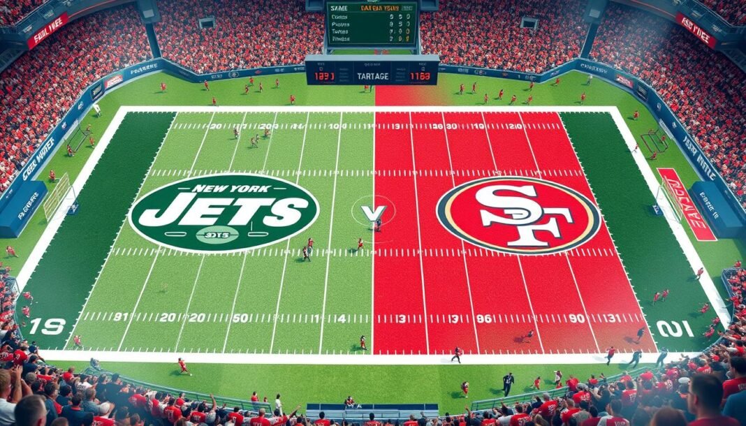 new york jets vs 49ers match player stats