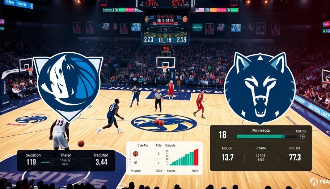 dallas mavericks vs timberwolves match player stats