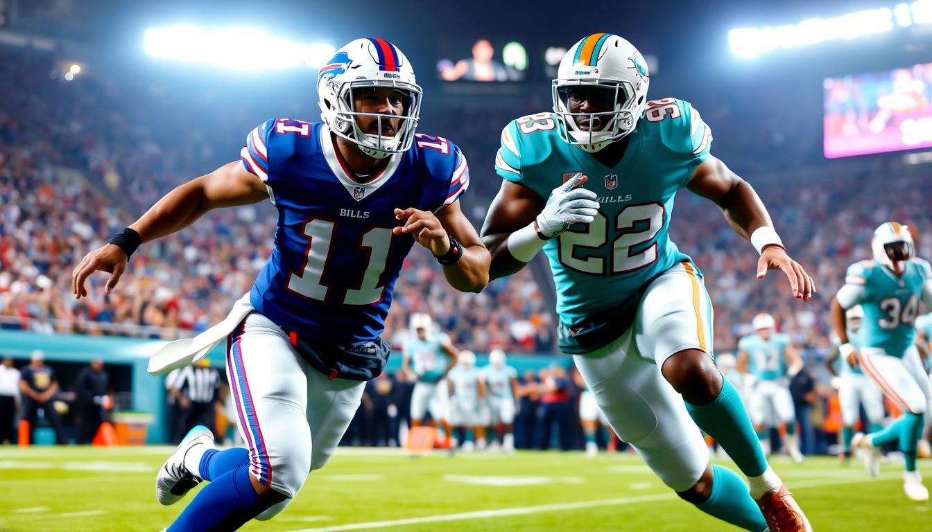 buffalo bills vs miami dolphins match player stats