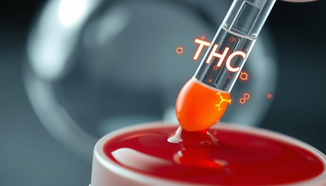 how long does thc stay in saliva glands