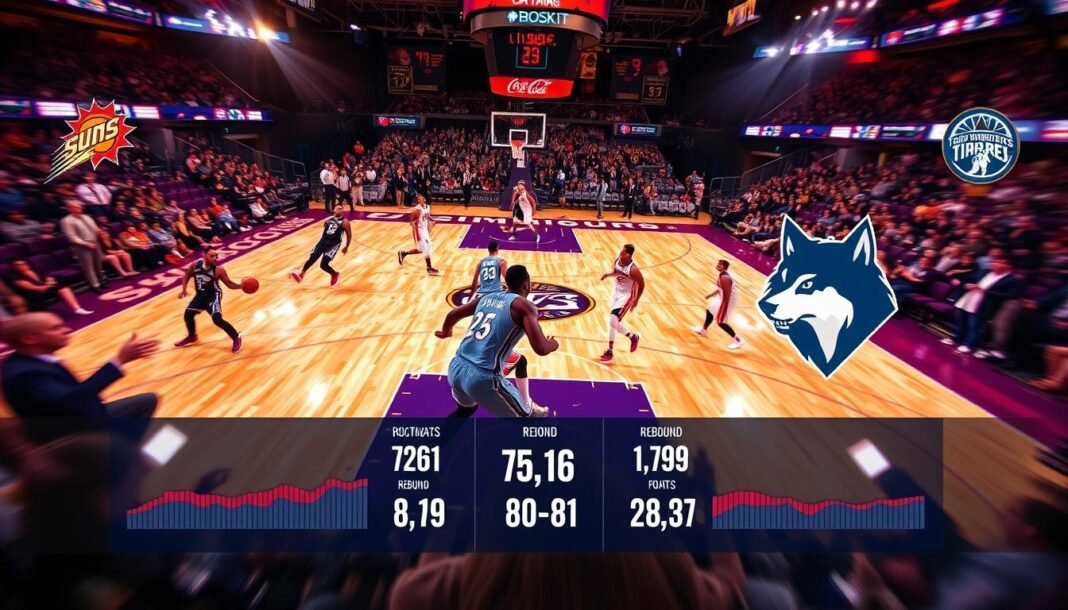 phoenix suns vs timberwolves match player stats